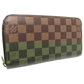 Louis Vuitton-Louis Vuitton Damier Canvas Zippy Wallet-Brown