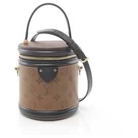 Louis Vuitton-Louis Vuitton Cannes Handbag PVC Leather-Brown