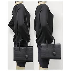 Yves Saint Laurent-Yves Saint Laurent Sac de Jour Baby Handbag Black-Black
