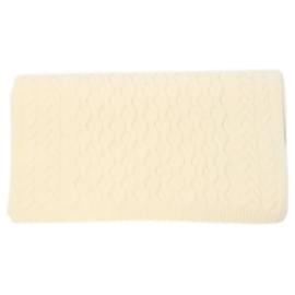 Weekend Max Mara Ecru Kabelstrickschal Roh