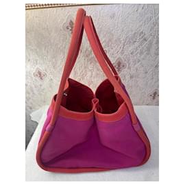 Hermès-Cabas Hermès Lindy Fushia-Fuschia