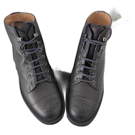 Chanel Botas Azul