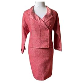 Chanel-Skirt suit-Pink