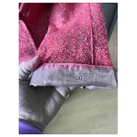 Chanel-Skirt suit-Pink