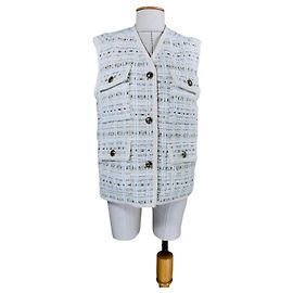 Sandro Sleeveless Tweed Jacket Multiple colors