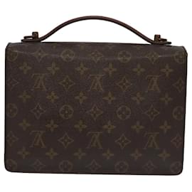 Louis Vuitton-LOUIS VUITTON Monogram Monceau 26 Shoulder Bag M51187 LV Auth 105058-Monogram
