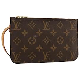 Louis Vuitton-LOUIS VUITTON Monogram Neverfull PM Pouch LV Auth 101646-Monograma