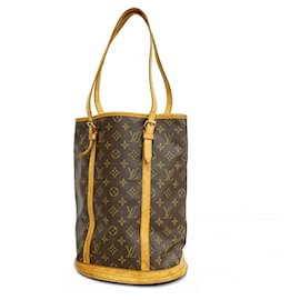 Louis Vuitton-Louis Vuitton Bucket GM-Brown