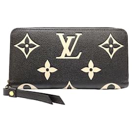 Louis Vuitton-Louis Vuitton Zippy Wallet M80481 Monogram Bicolor-Black