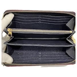 Louis Vuitton-Louis Vuitton Monogram Zippy Wallet-Red