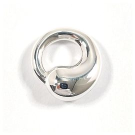 Pendentif en argent cercle éternel Tiffany & Co Argenté Métallisé