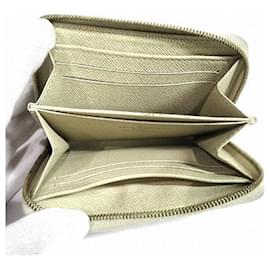 Louis Vuitton-Louis Vuitton Damier Azur Zippy Coin Purse-White