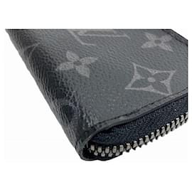 Louis Vuitton-Porte-monnaie Monogram Eclipse Louis Vuitton M63536-Noir