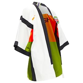Autre Marque-Ambush Nike Lab neon badge kimono football jersey jacket-White