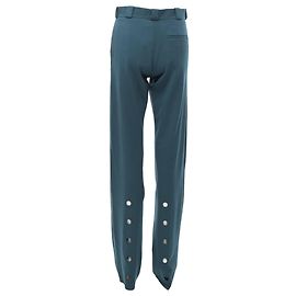 Vêtements Pantalones de cintura alta con cortes de Demna de Vetements Verde