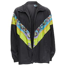 Versace-Versace Tresor De La Mer starfish track jacket-Black