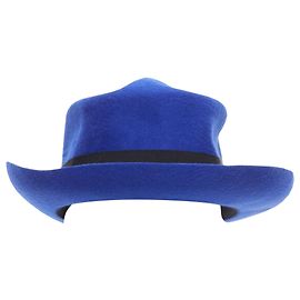 Maison Michel wool felt fedora hat Blue