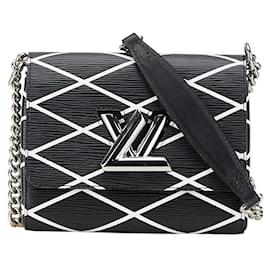 Louis Vuitton-Louis Vuitton Epi Twist PM Leather Shoulder Bag-Black