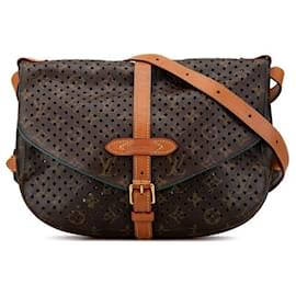 Louis Vuitton-Louis Vuitton Monogram Saumur 30 Shoulder Bag-Brown