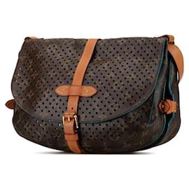 Louis Vuitton-Louis Vuitton Monogram Saumur 30 Shoulder Bag-Brown