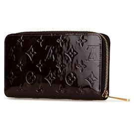 Louis Vuitton-Louis Vuitton Vernis Zippy Wallet-Brown
