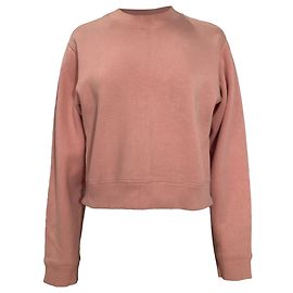 Suéter de cuello redondo Acne Studios en algodón rosa Castaño Rosa