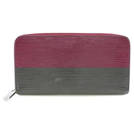 Louis Vuitton-Louis Vuitton Epi Leather Zippy Wallet-Red