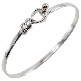 Tiffany & Co-Pulseira Tiffany de prata 925 K18 em ouro-Prata,Metálico