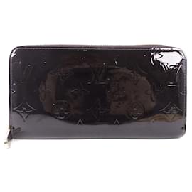 Louis Vuitton-Louis Vuitton Monogram Vernis Zippy Wallet-Red