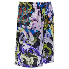 Versace-Versace Barocco floral baroque wide shorts-Multiple colors
