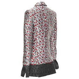 Blazer en jacquard marbré Haider Ackermann Gris
