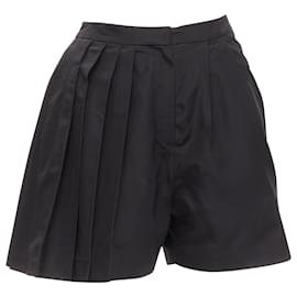 Dior-Christian Dior Raf Simons pleated shorts-Black