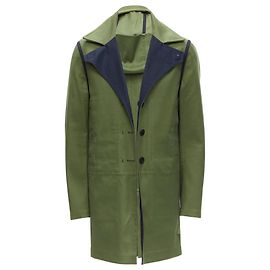 Abrigo de cuello reversible Valentino Garavani Verde