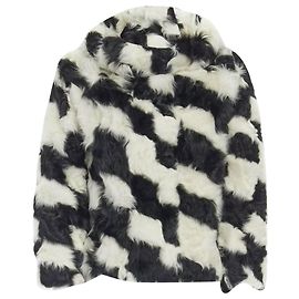 Suéter boxy de pele de cabra Dries Van Noten Preto