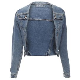 Maison Martin Margiela Maison Margiela iconic denim pinched collar jacket Blue