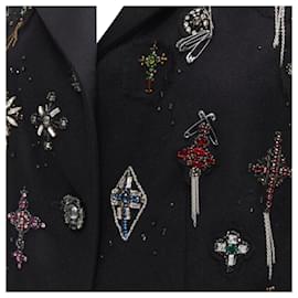 Chanel-Chanel Paris London Metier D'art cashmere coat-Black
