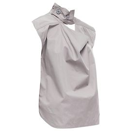Top utilitario de algodón Marni con cuello recortado Gris