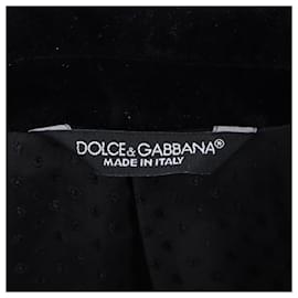Dolce & Gabbana- Dolce & Gabbana Martini Printed Single-Breasted Tuxedo Jacket in Multicolor Polyester-Multiple colors