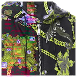 Versace-Versace silk Jewel Floral Chain hoodie jacket-Multiple colors