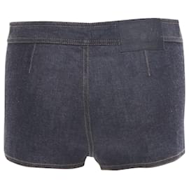 Gucci-Gucci Tom Ford indigo extreme high rise hot pants-Blue