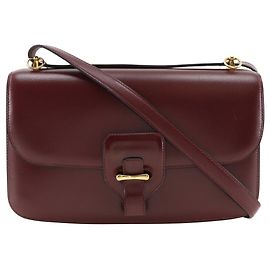 Hermès Borsa a spalla Hermes Dolly in box calf 2way Rosso