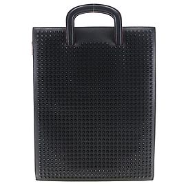 Christian Louboutin Calf Handbag 2way Black