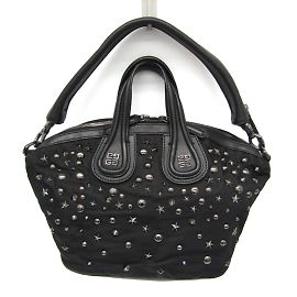 Borsa Givenchy Nightingale Small Star Studs Nero