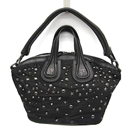 Givenchy Nightingale Small Star Studs Handtasche Schwarz