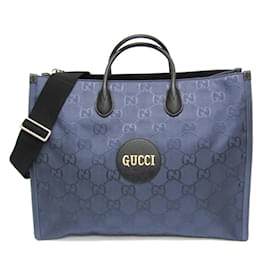 Gucci-Bolsa Gucci OFF THE GRID 696042-Preto,Azul marinho
