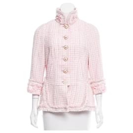 Chanel-Rare Versailles Collection Tweed Jacket-Pink