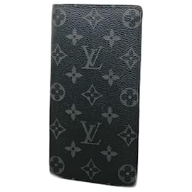 Louis Vuitton-Louis Vuitton Brazza Wallet-Black