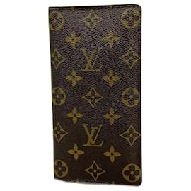 Louis Vuitton-Louis Vuitton Brazza Wallet-Brown