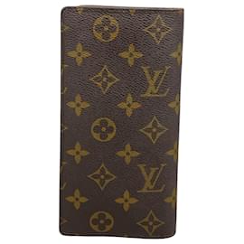Louis Vuitton-Louis Vuitton Brazza Wallet-Brown