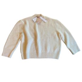 Autre Marque BROCK COLLECTION Tswami Kaschmirpullover Creme XL Creme